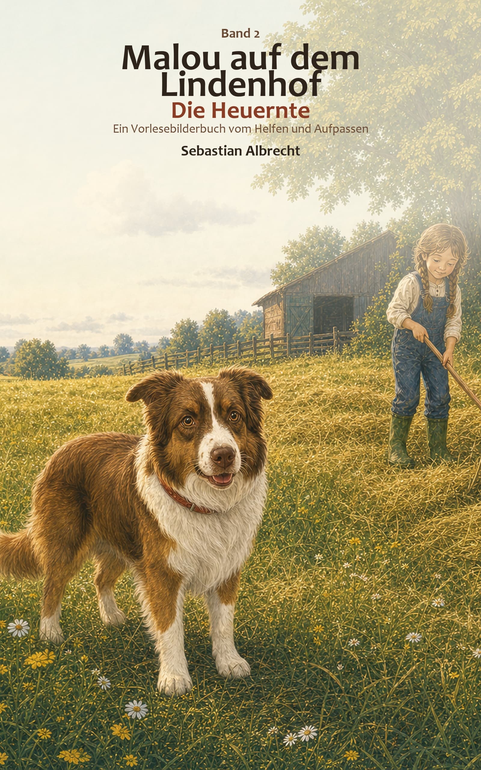 Cover: Malou auf dem Lindenhof: Die Heuernte